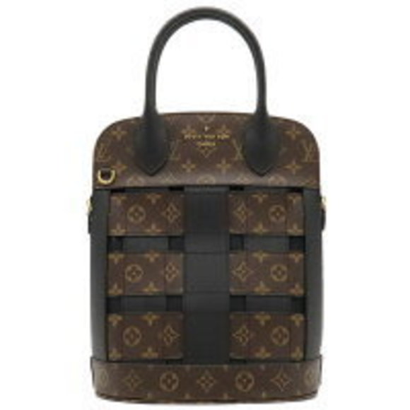 Louis Vuitton Traceage Tote Bag Monogram Brown Shoulder - Picture 1 of 9